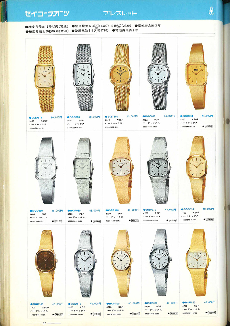 Seiko Catalog