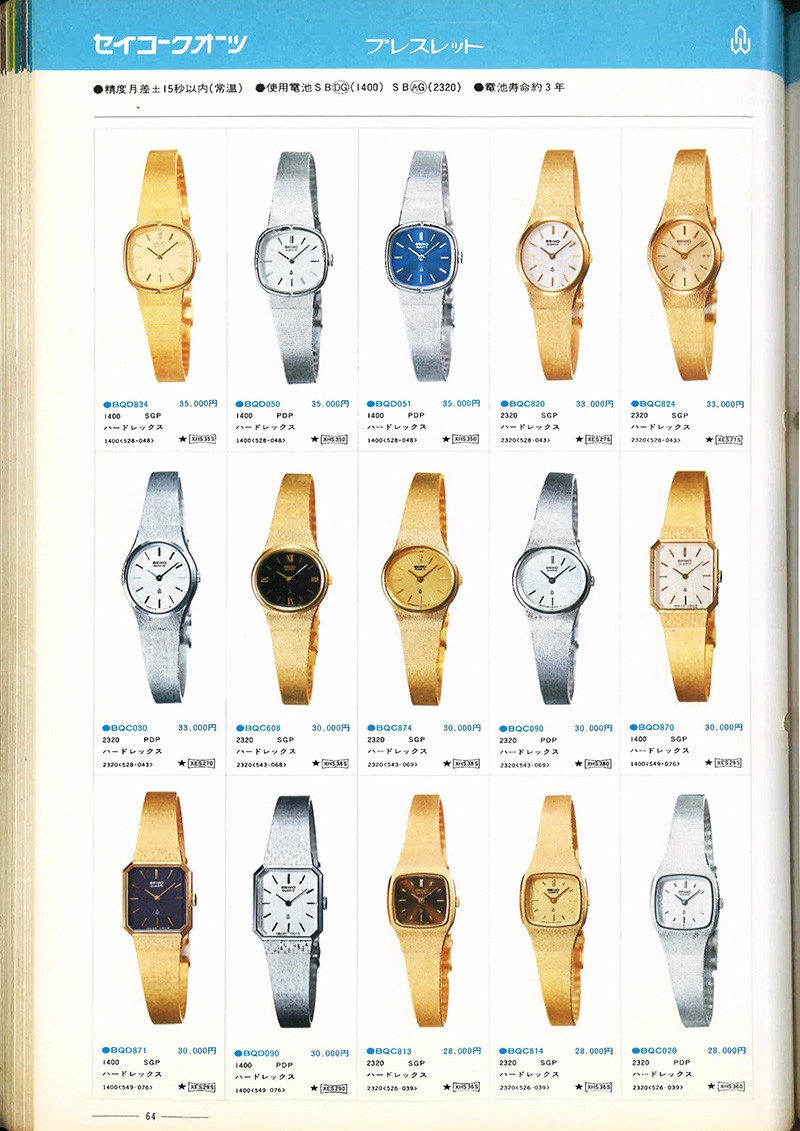 Seiko Catalog