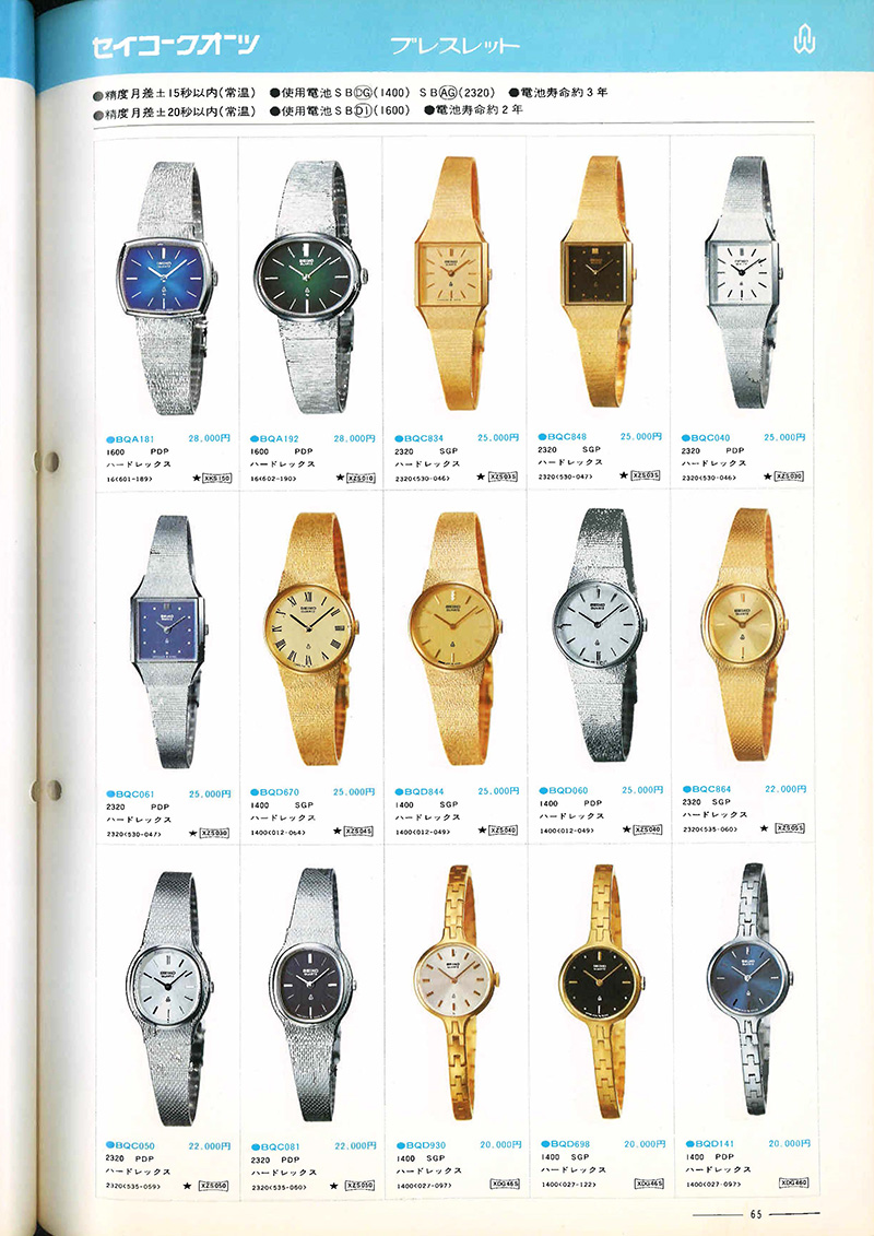 Seiko Catalog