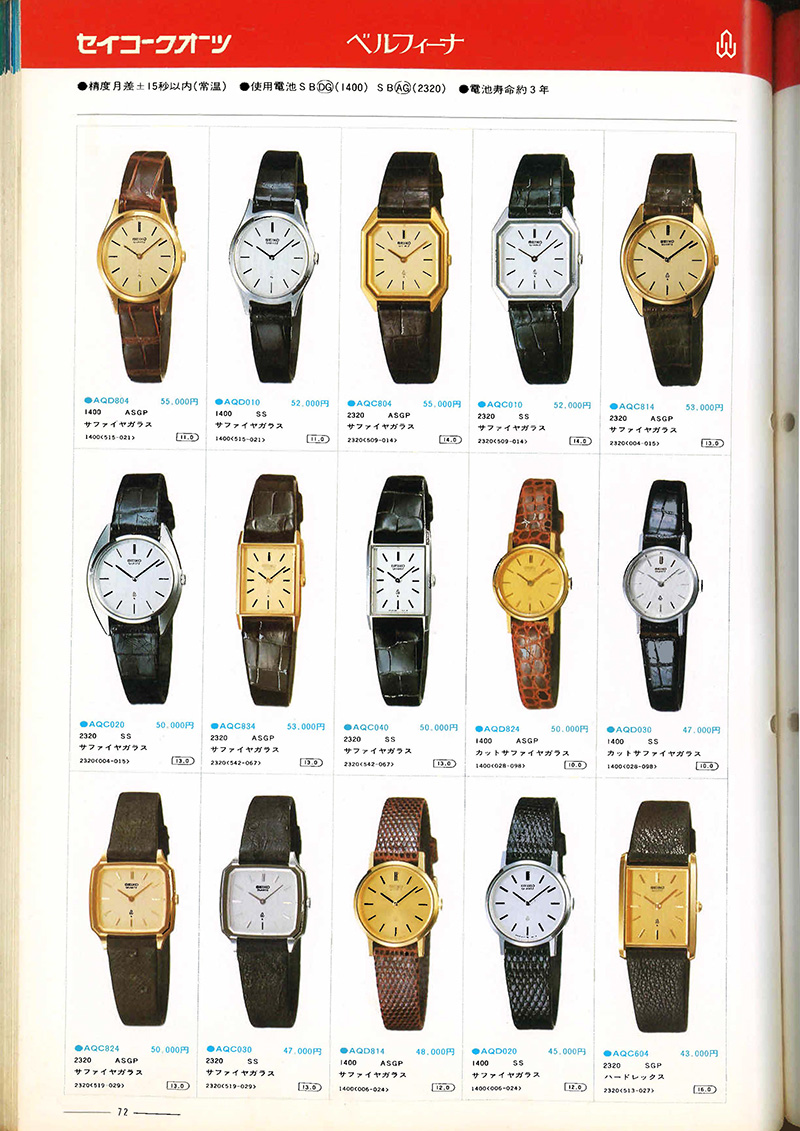 Seiko Catalog