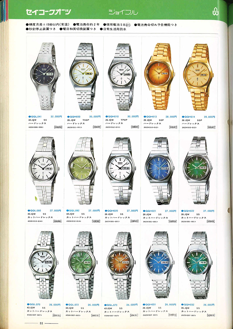 Seiko Catalog