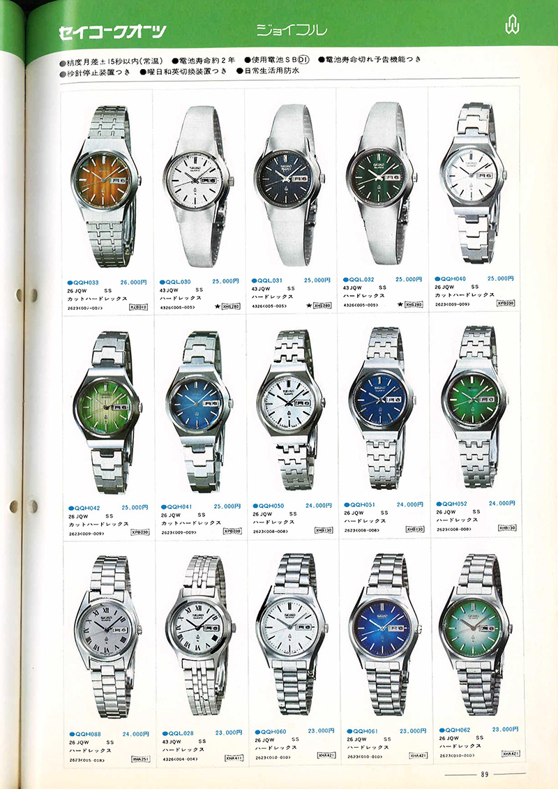 Seiko Catalog