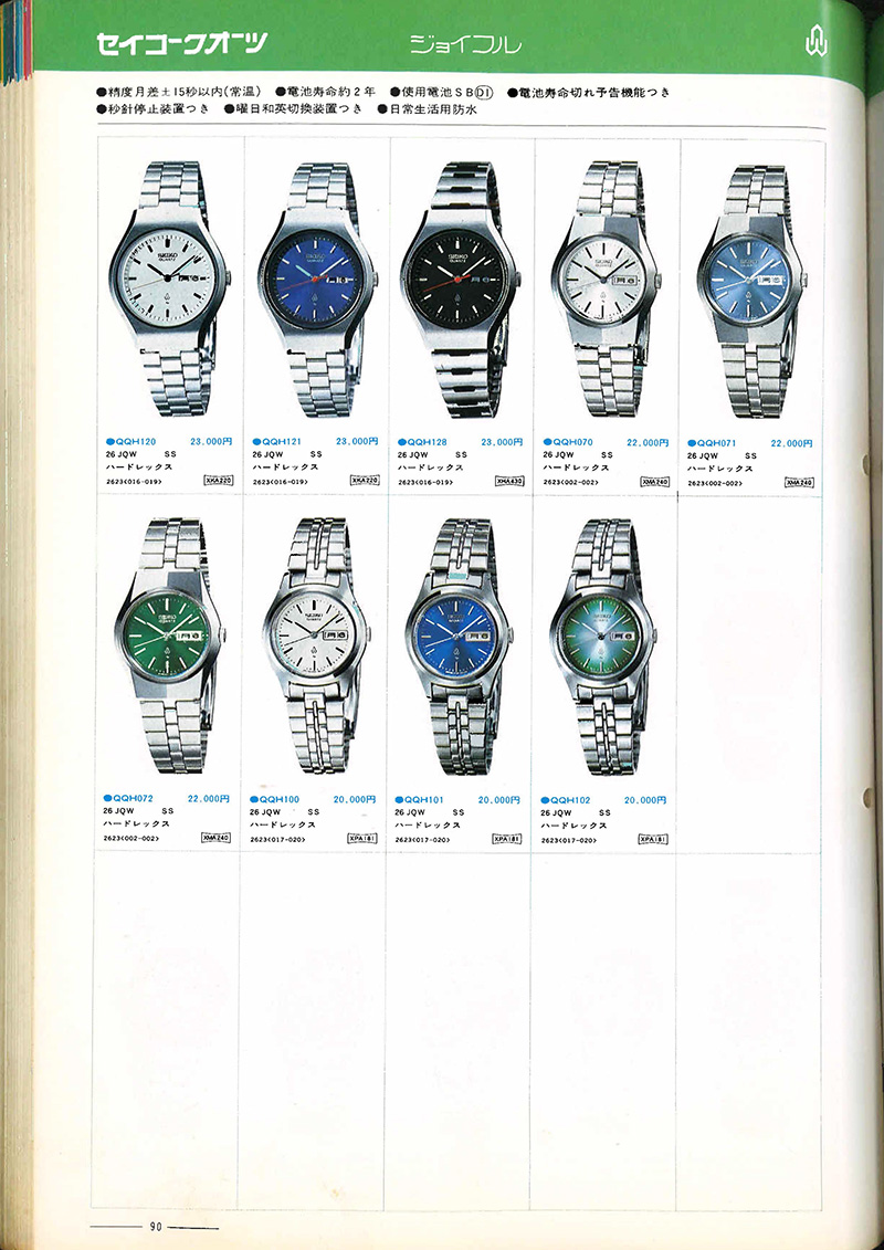 Seiko Catalog