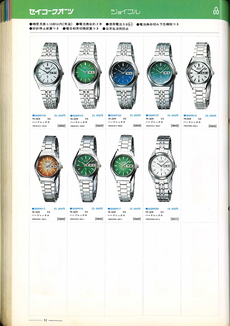 Seiko Catalog