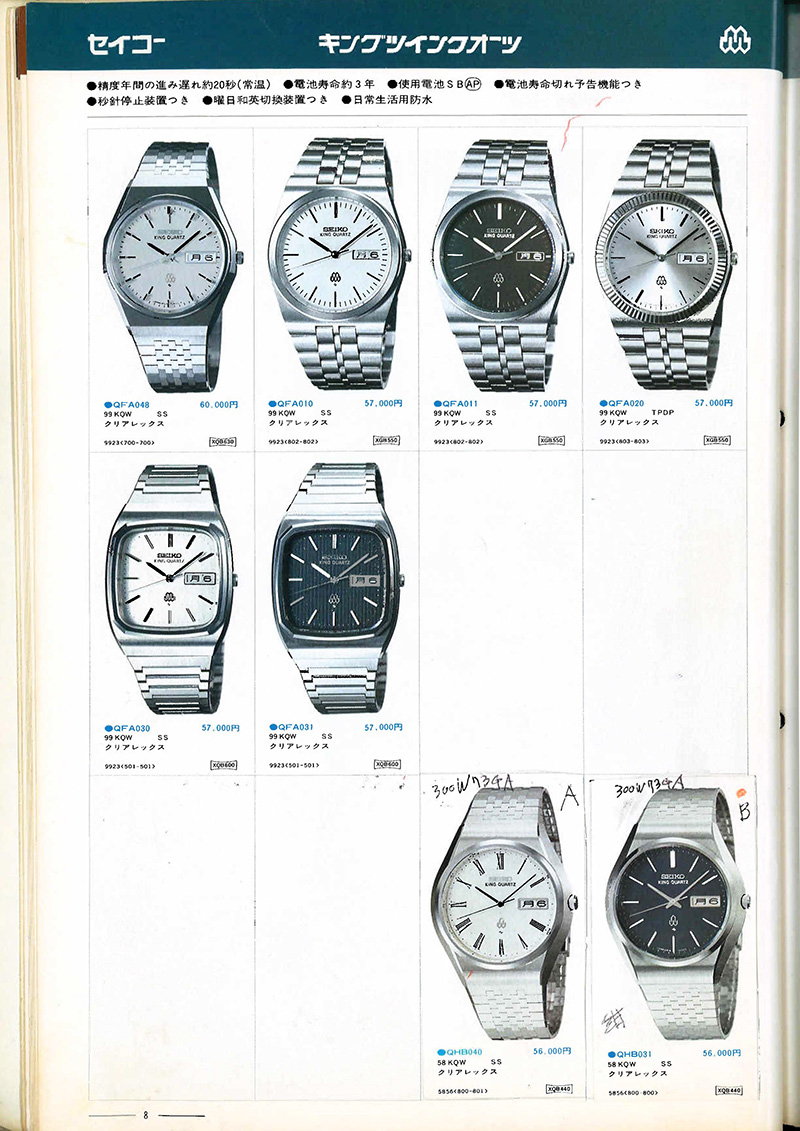 Seiko Catalog