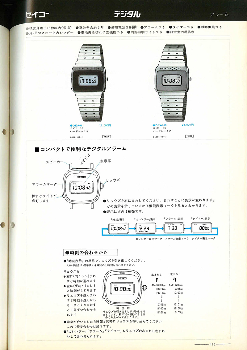 Seiko Catalog