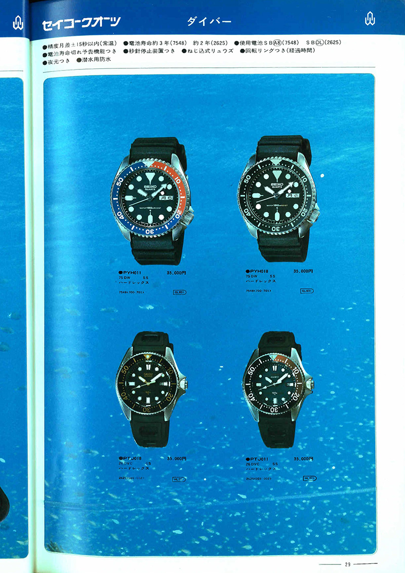 Seiko Catalog