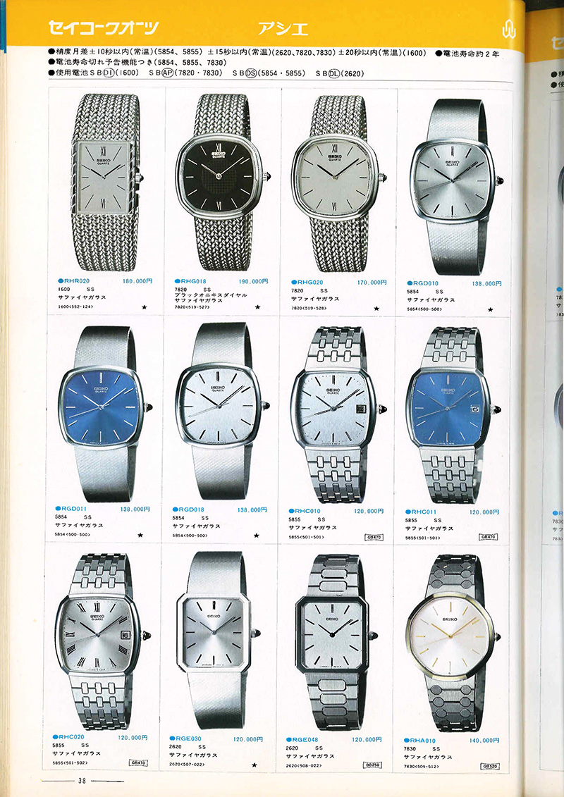 Seiko Catalog
