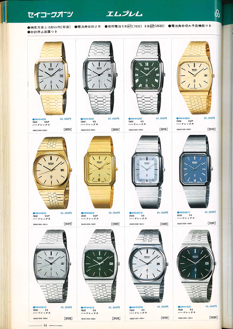 Seiko Catalog