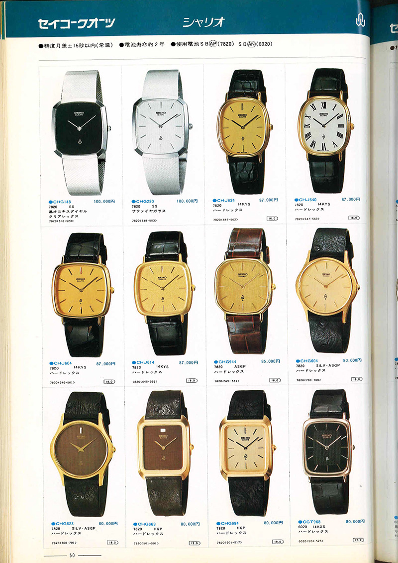 Seiko Catalog