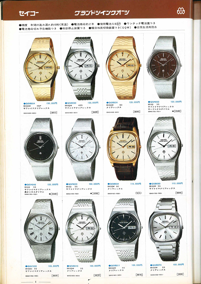 Seiko Catalog
