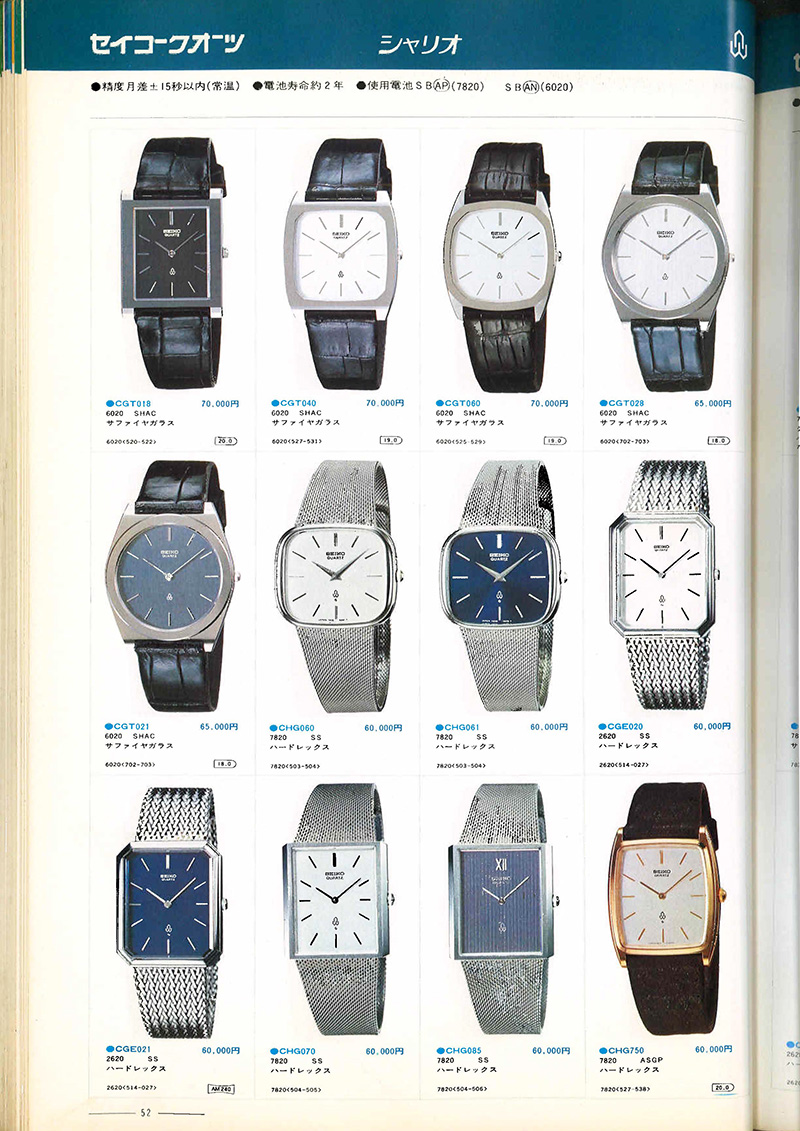 Seiko Catalog