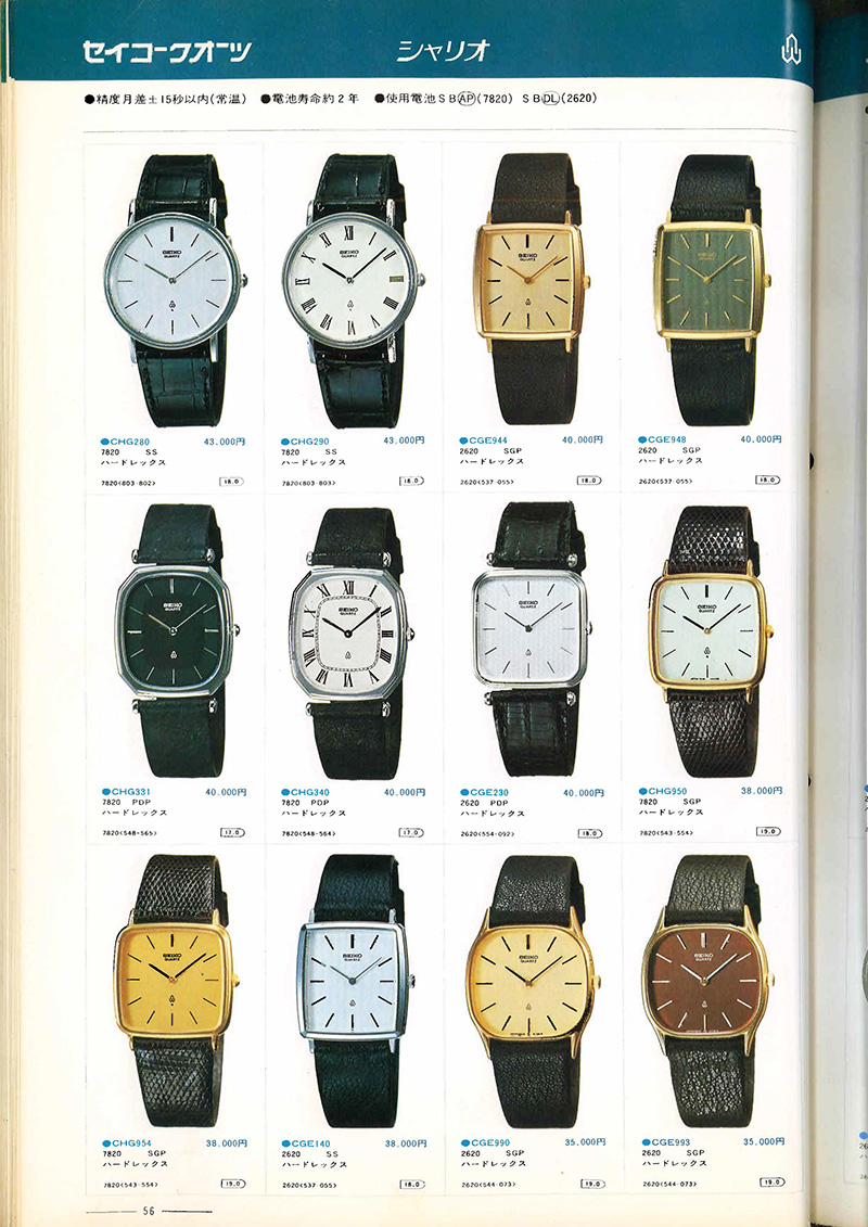 Seiko Catalog