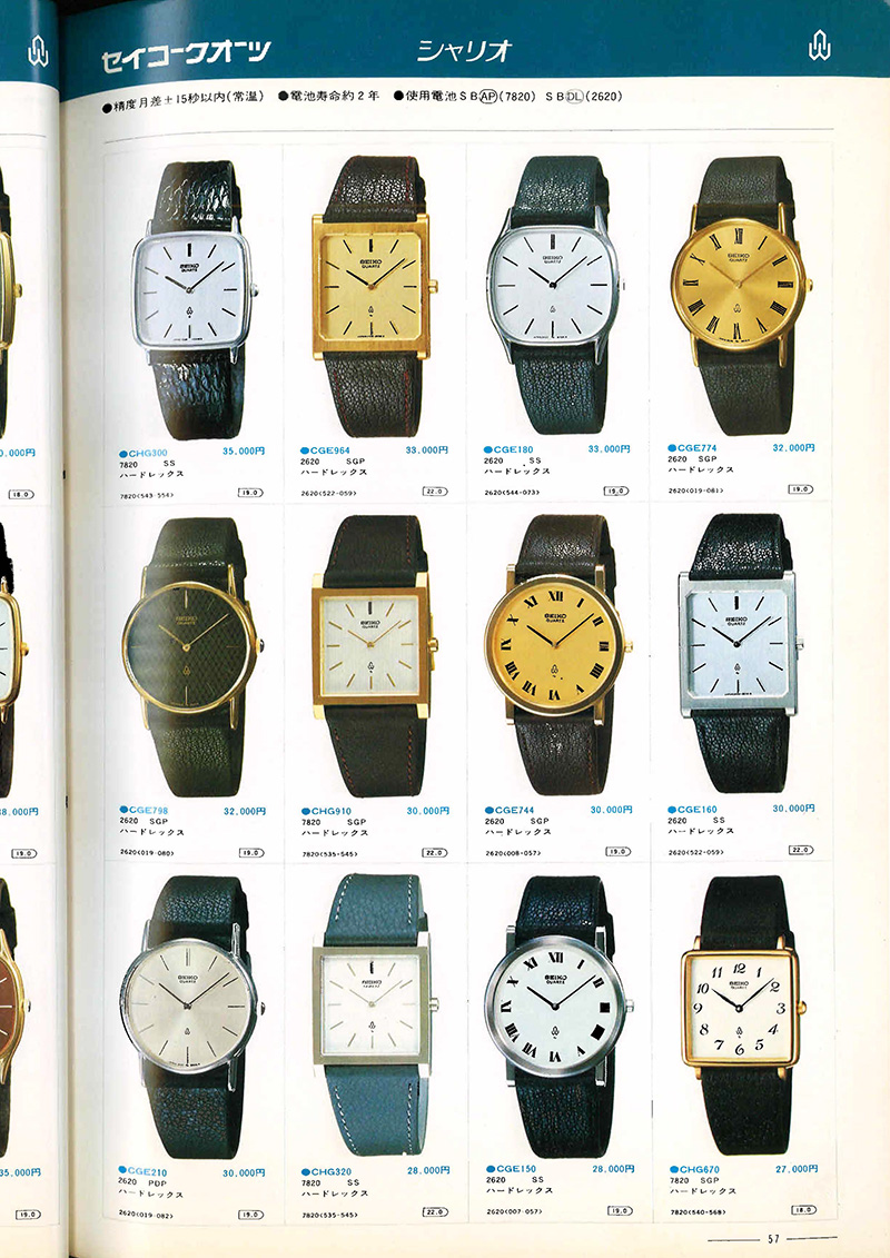 Seiko Catalog