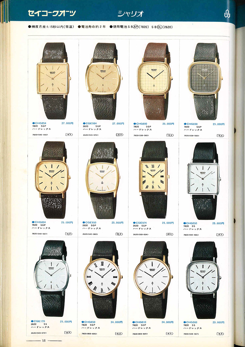 Seiko Catalog