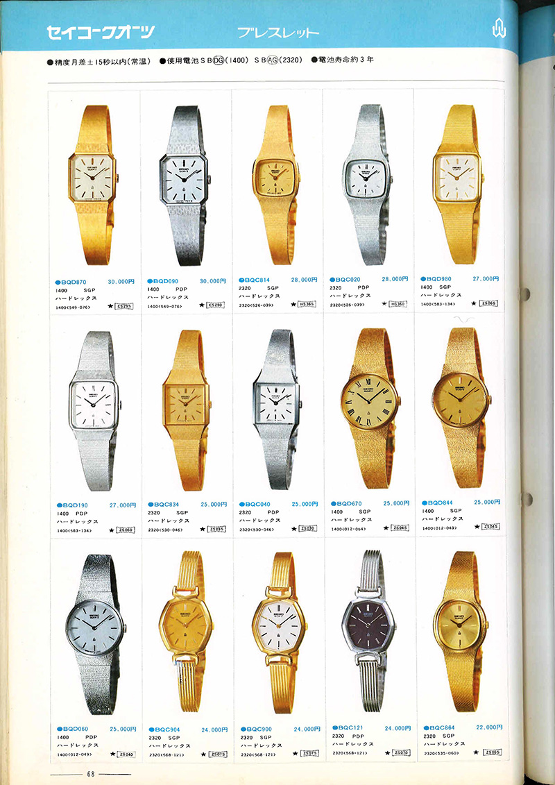 Seiko Catalog
