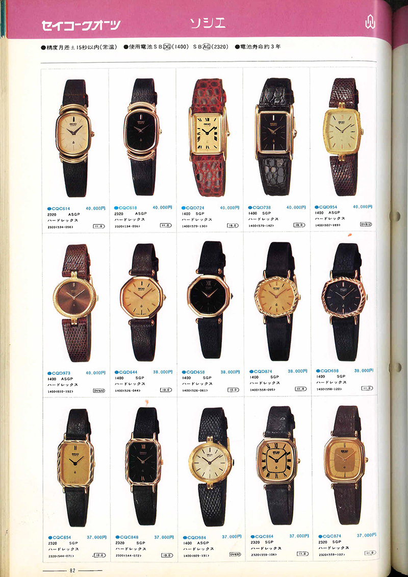 Seiko Catalog