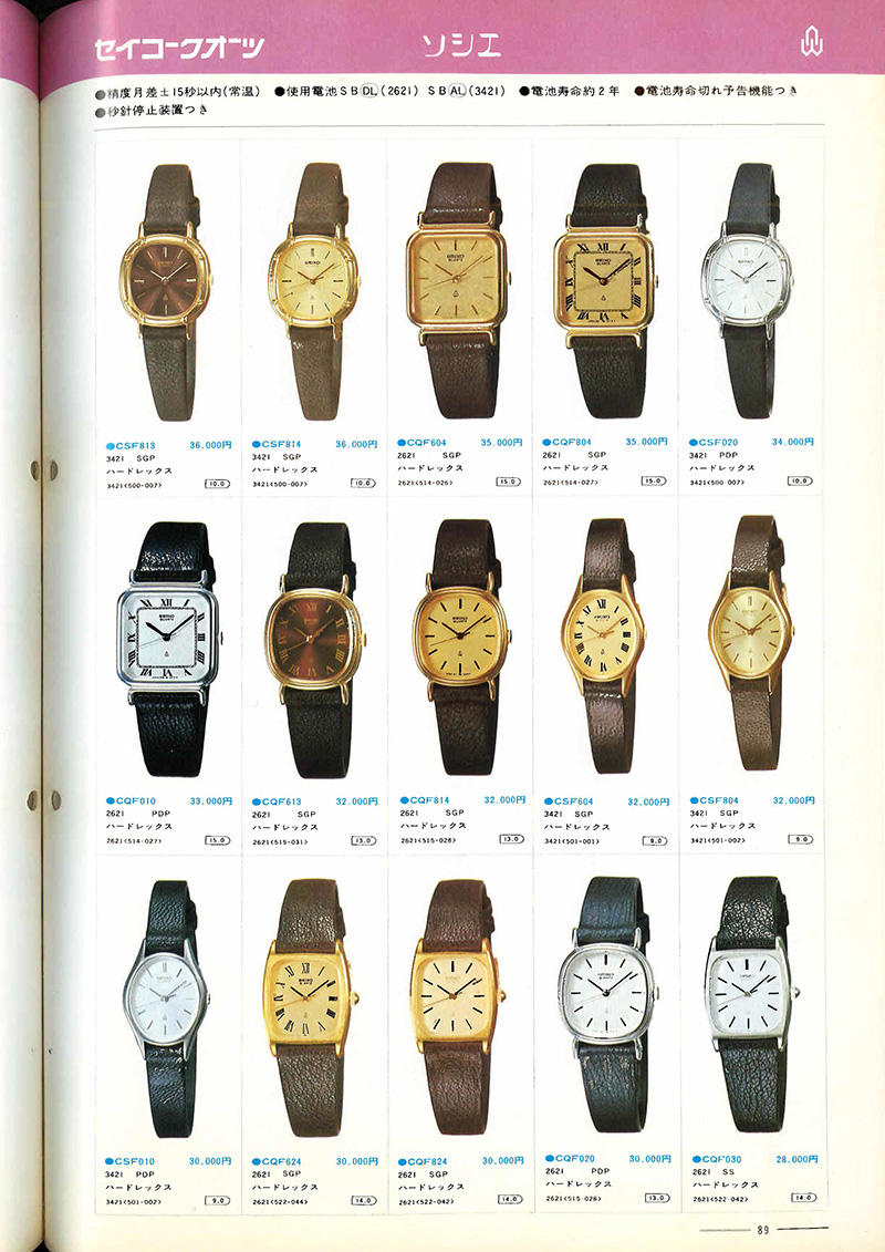 Seiko Catalog
