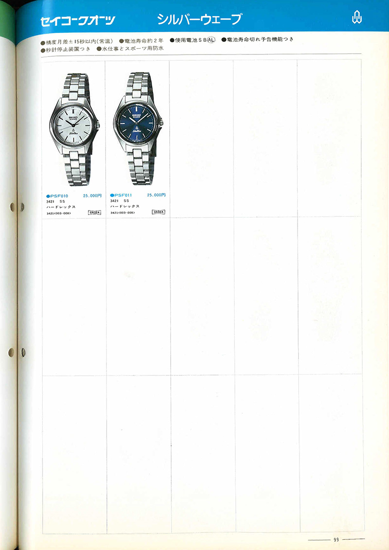 Seiko Catalog