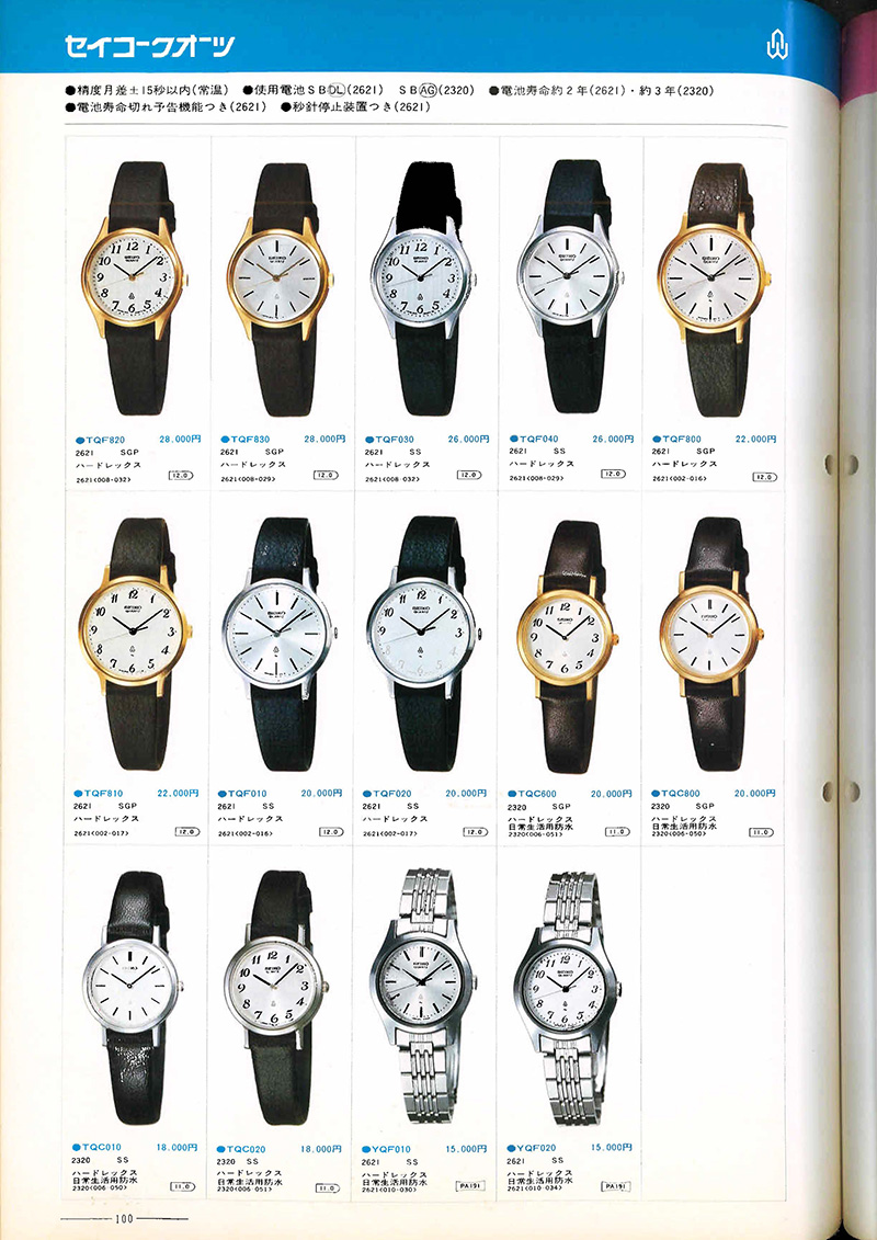 Seiko Catalog