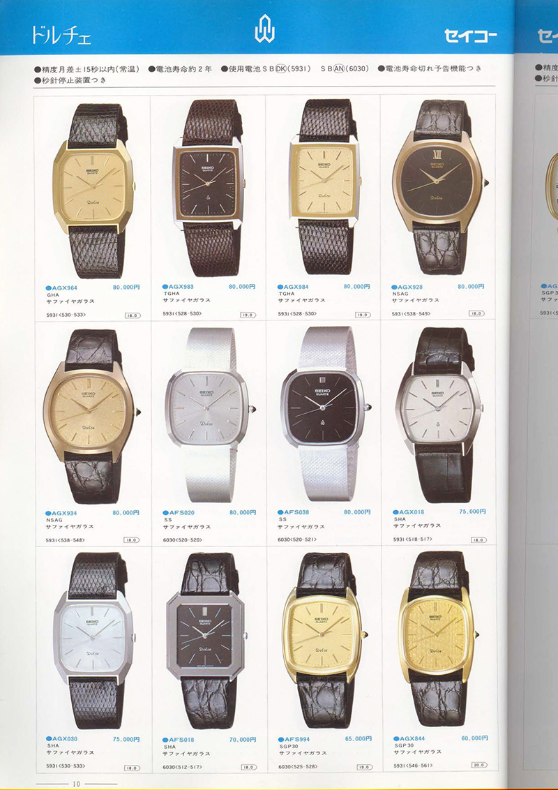 Seiko Catalog