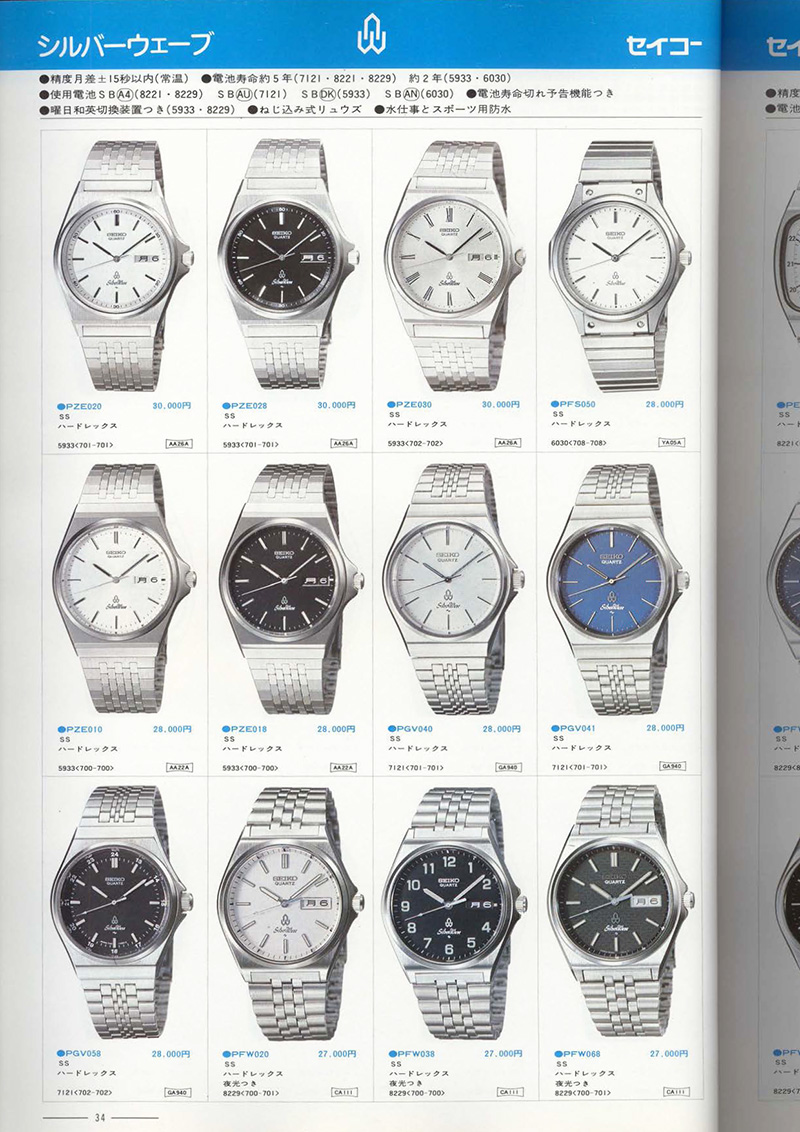 Seiko Catalog
