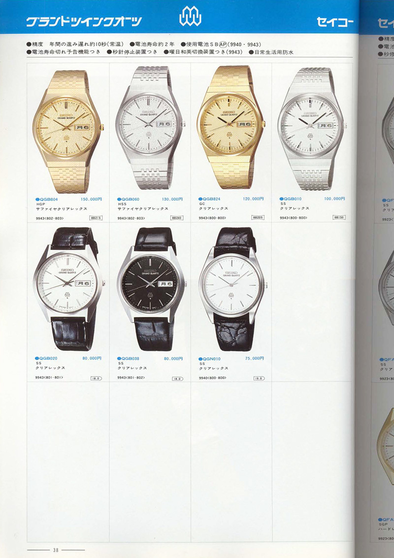 Seiko Catalog