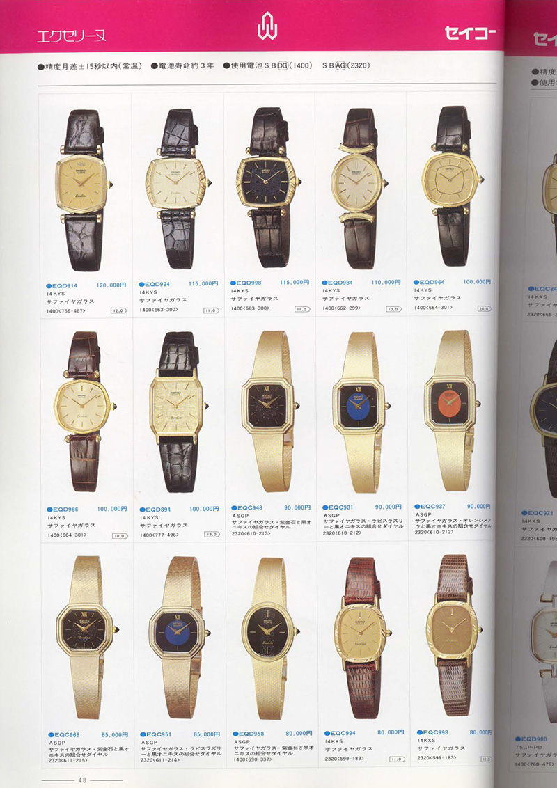 Seiko Catalog