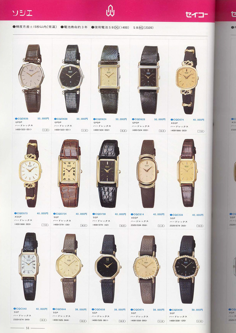 Seiko Catalog