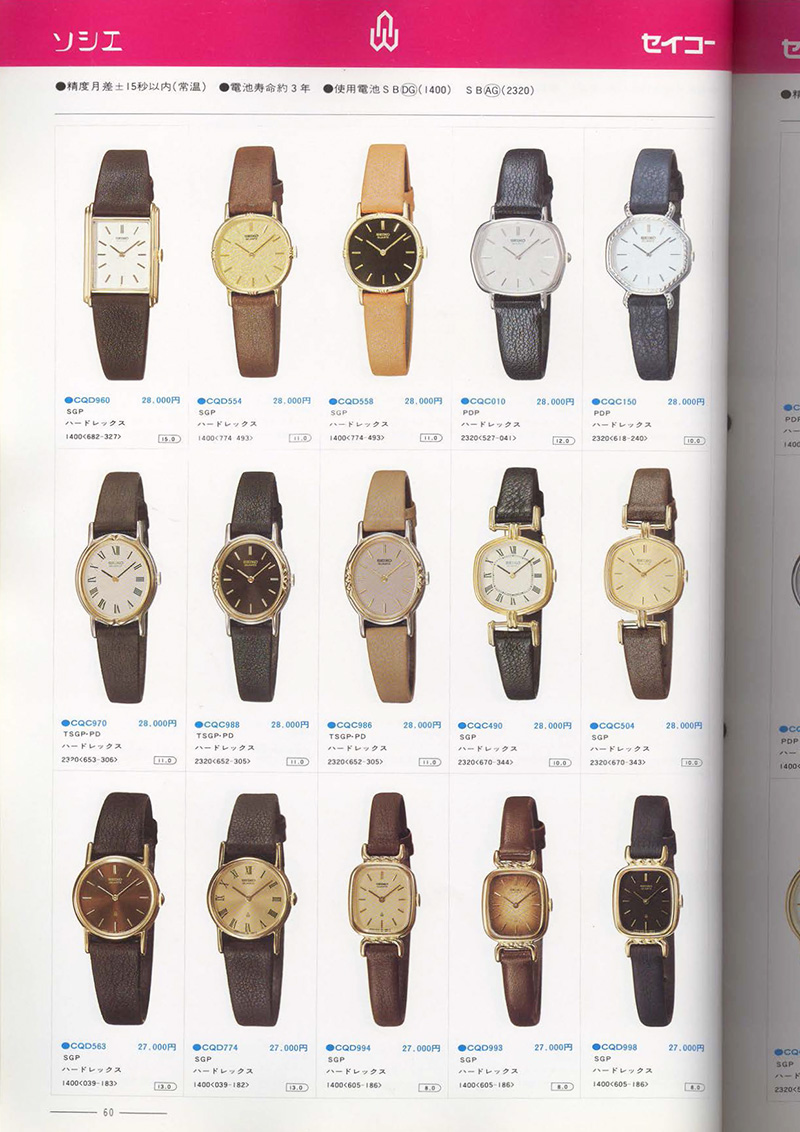 Seiko Catalog
