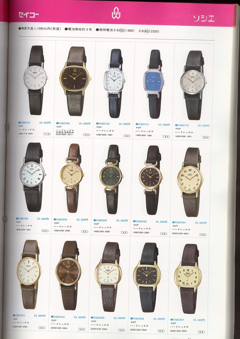 Seiko Catalog
