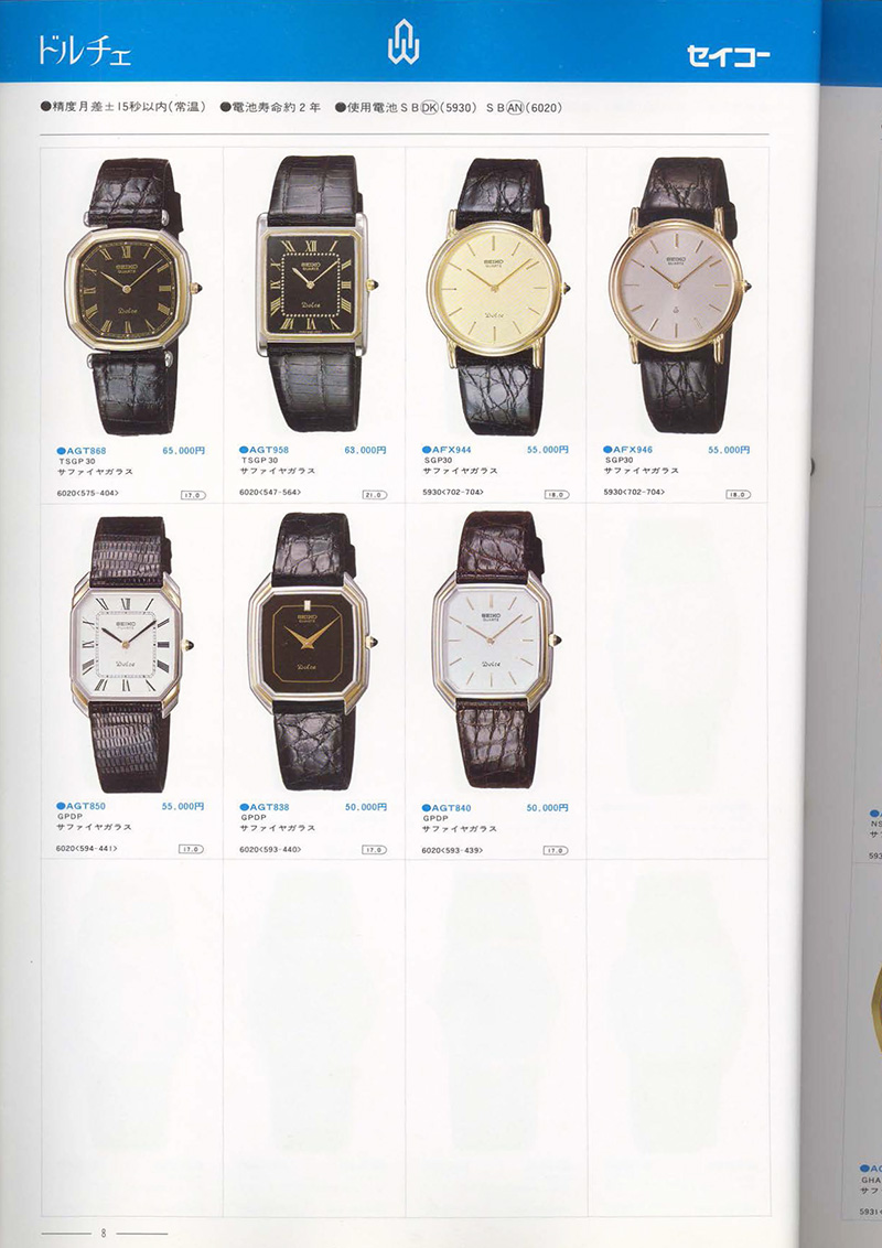 Seiko Catalog