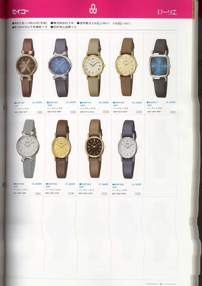 Seiko Catalog