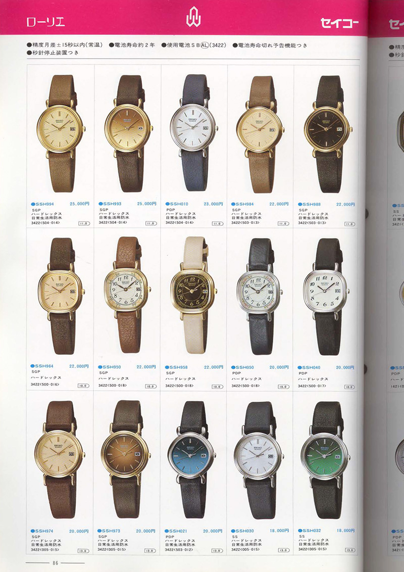 Seiko Catalog