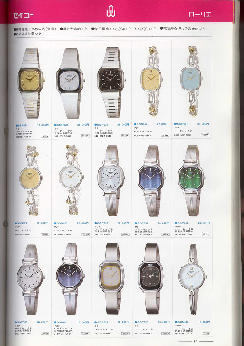Seiko Catalog