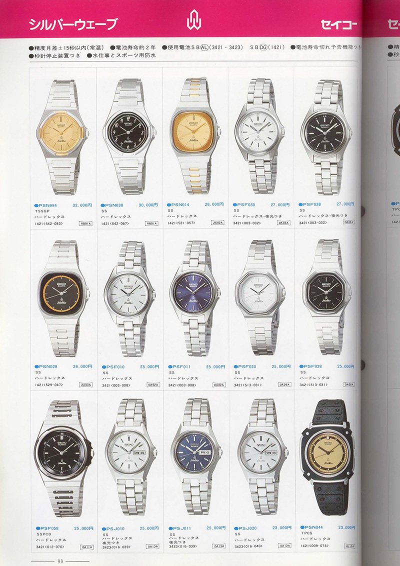 Seiko Catalog