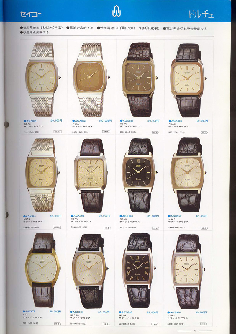 Seiko Catalog