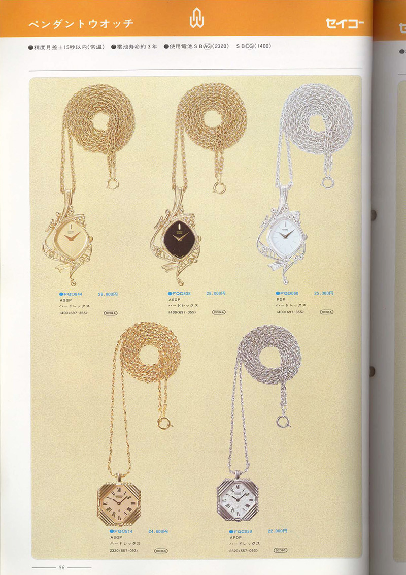 Seiko Catalog