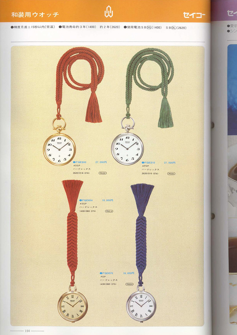 Seiko Catalog