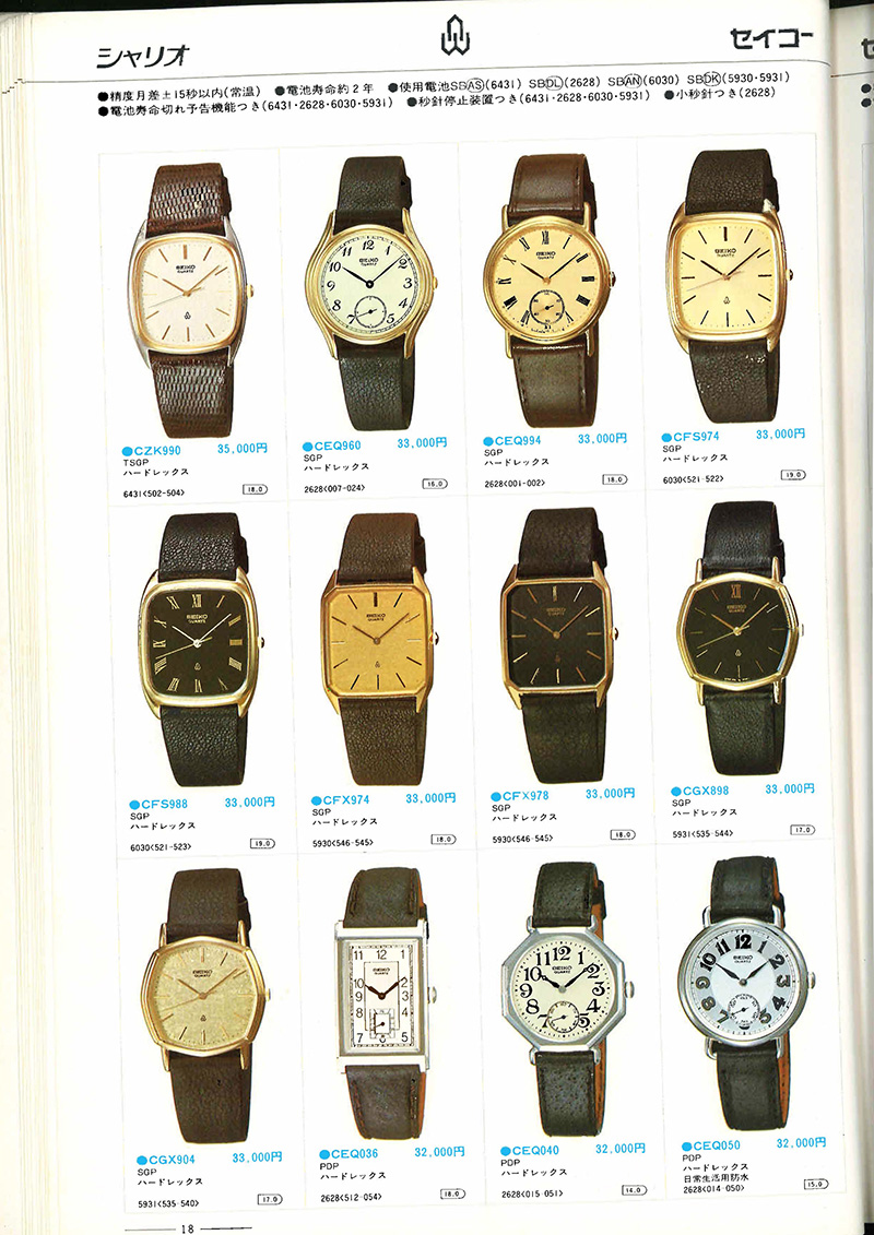Seiko Catalog