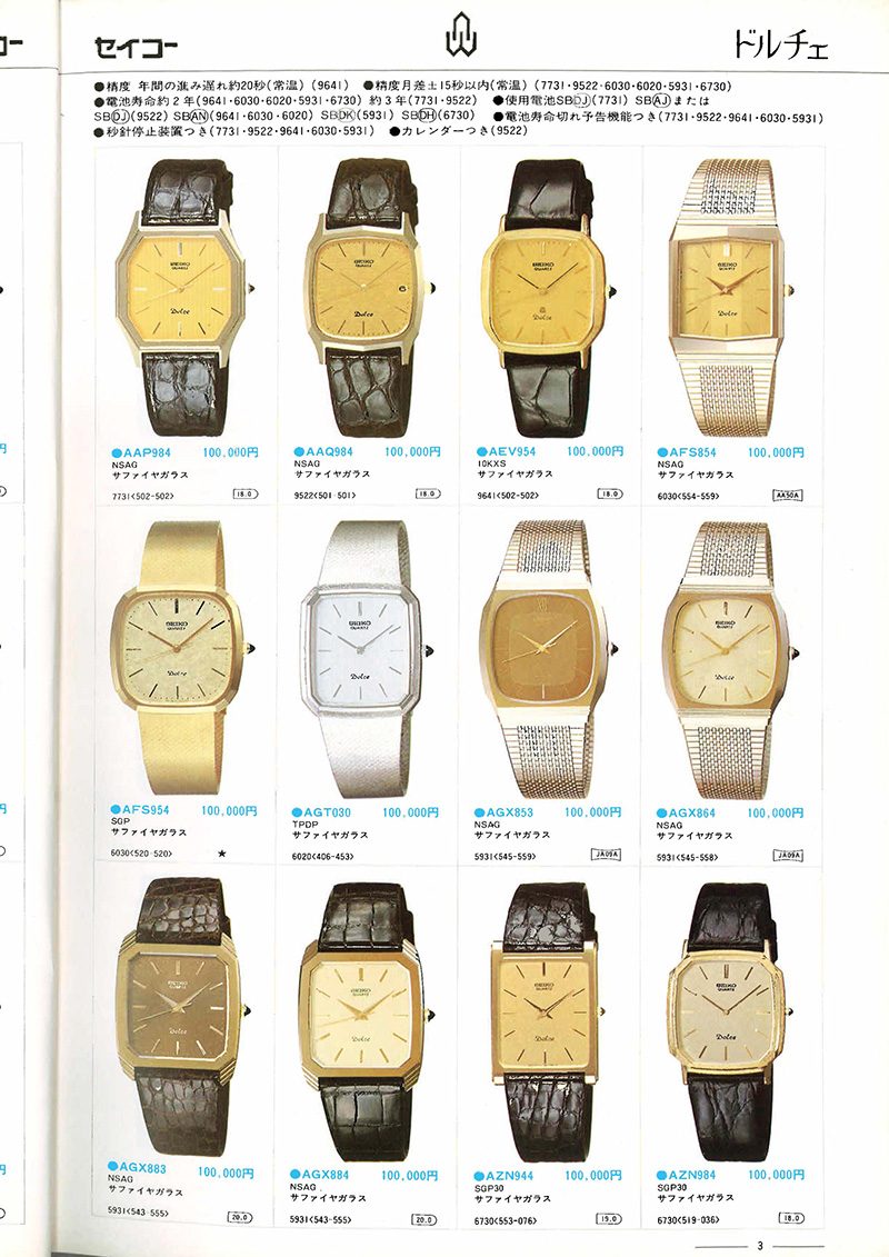 Seiko Catalog