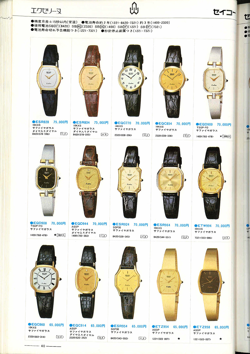 Seiko Catalog