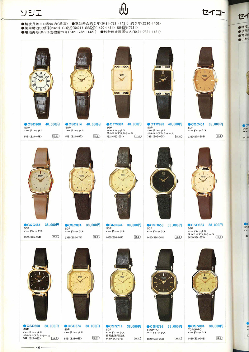 Seiko Catalog
