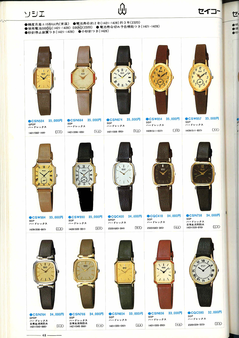 Seiko Catalog