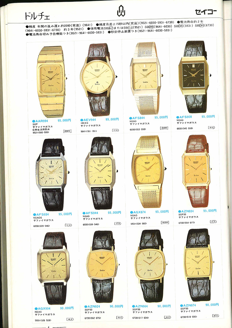 Seiko Catalog