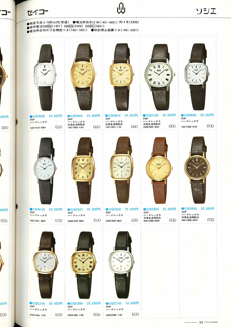 Seiko Catalog