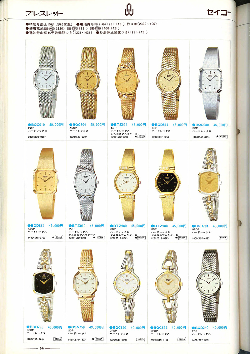 Seiko Catalog
