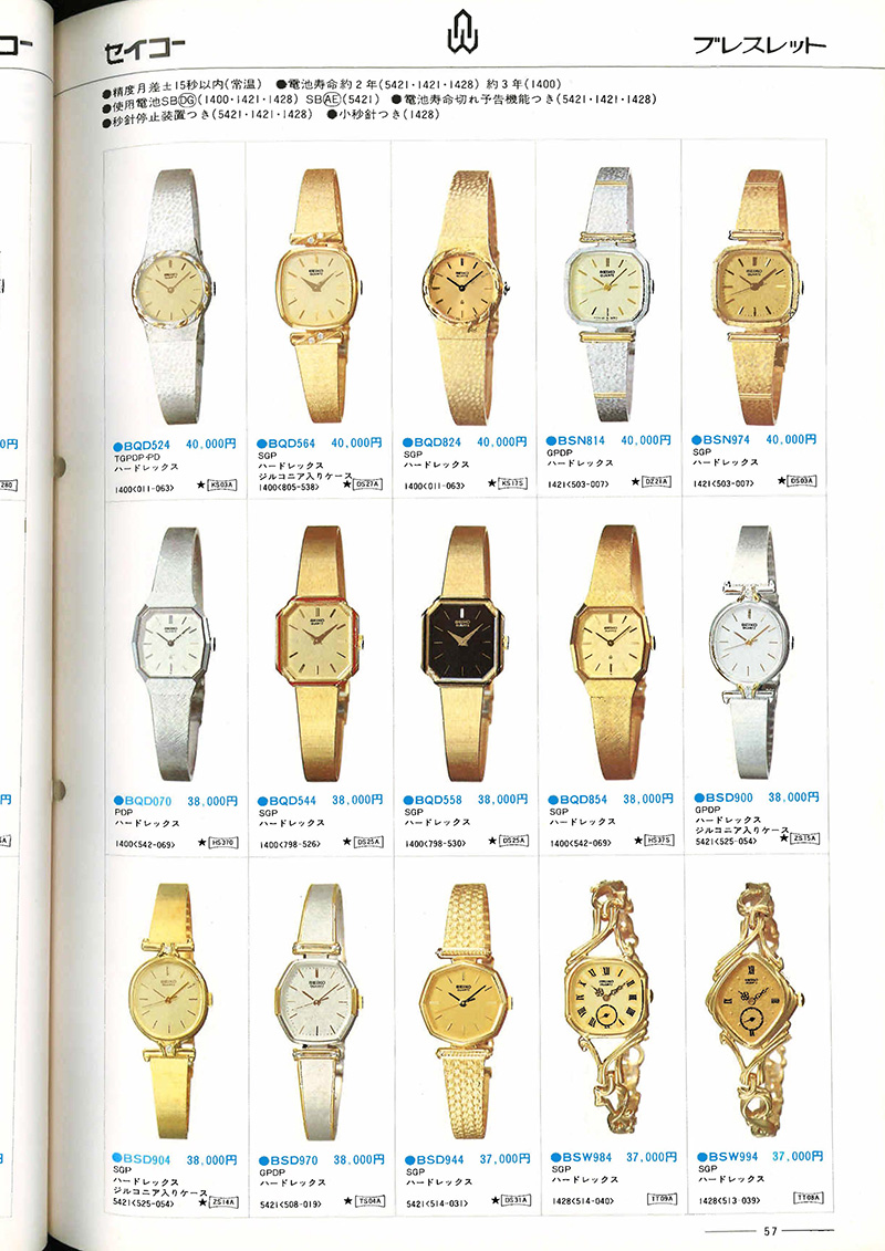 Seiko Catalog
