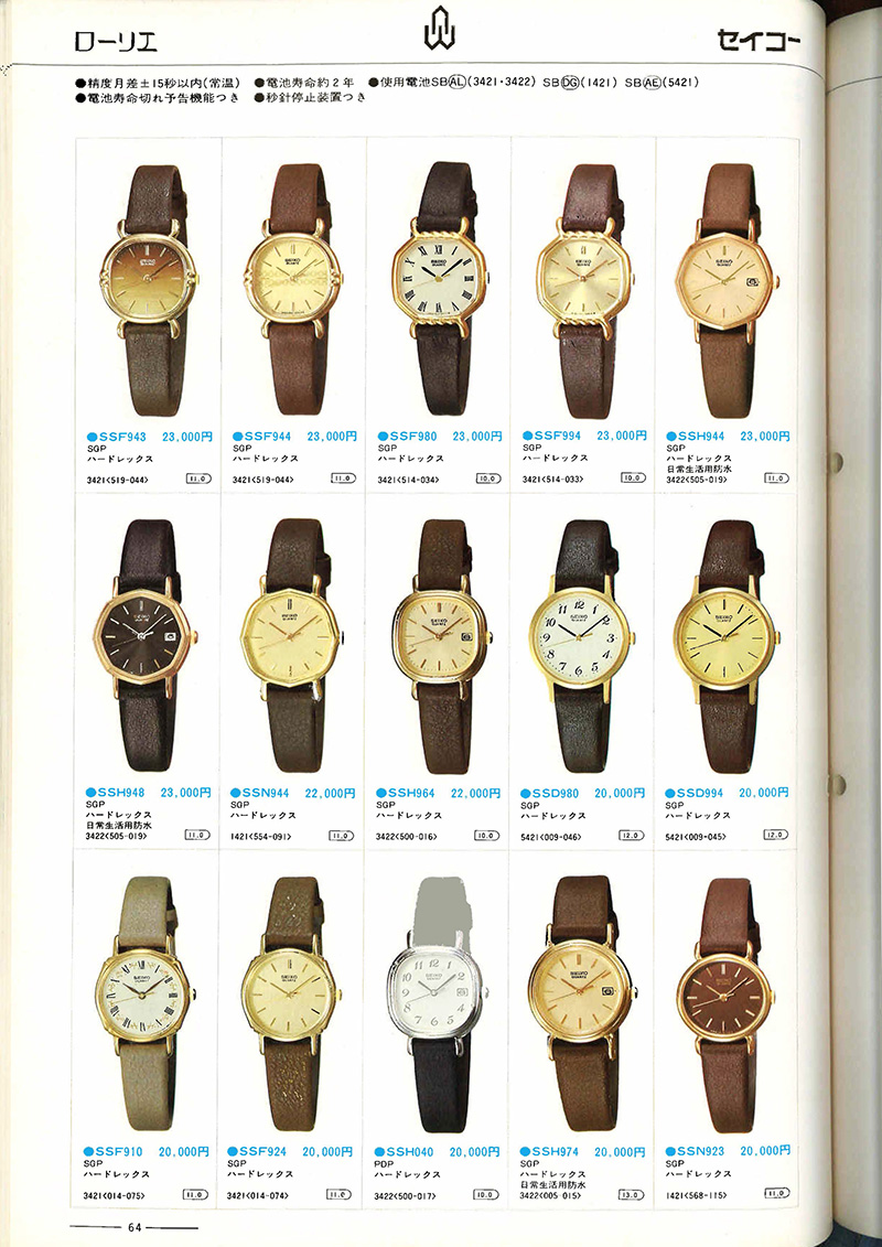 Seiko Catalog