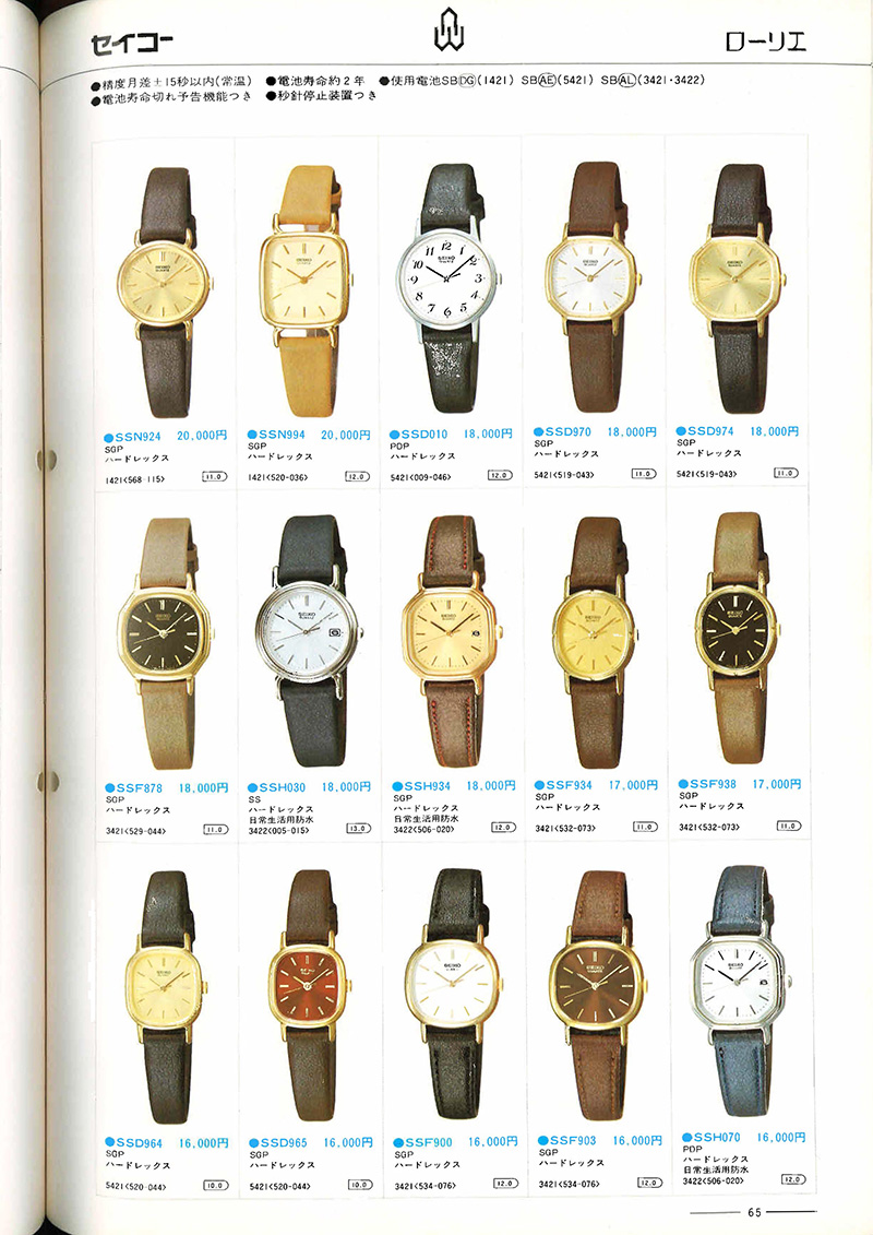 Seiko Catalog